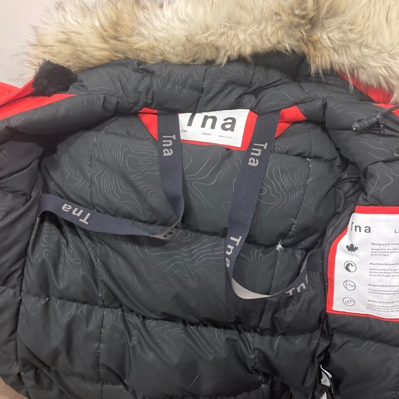 Aritzia TNA Larsen Parka XXS red - Picture 4 of 4